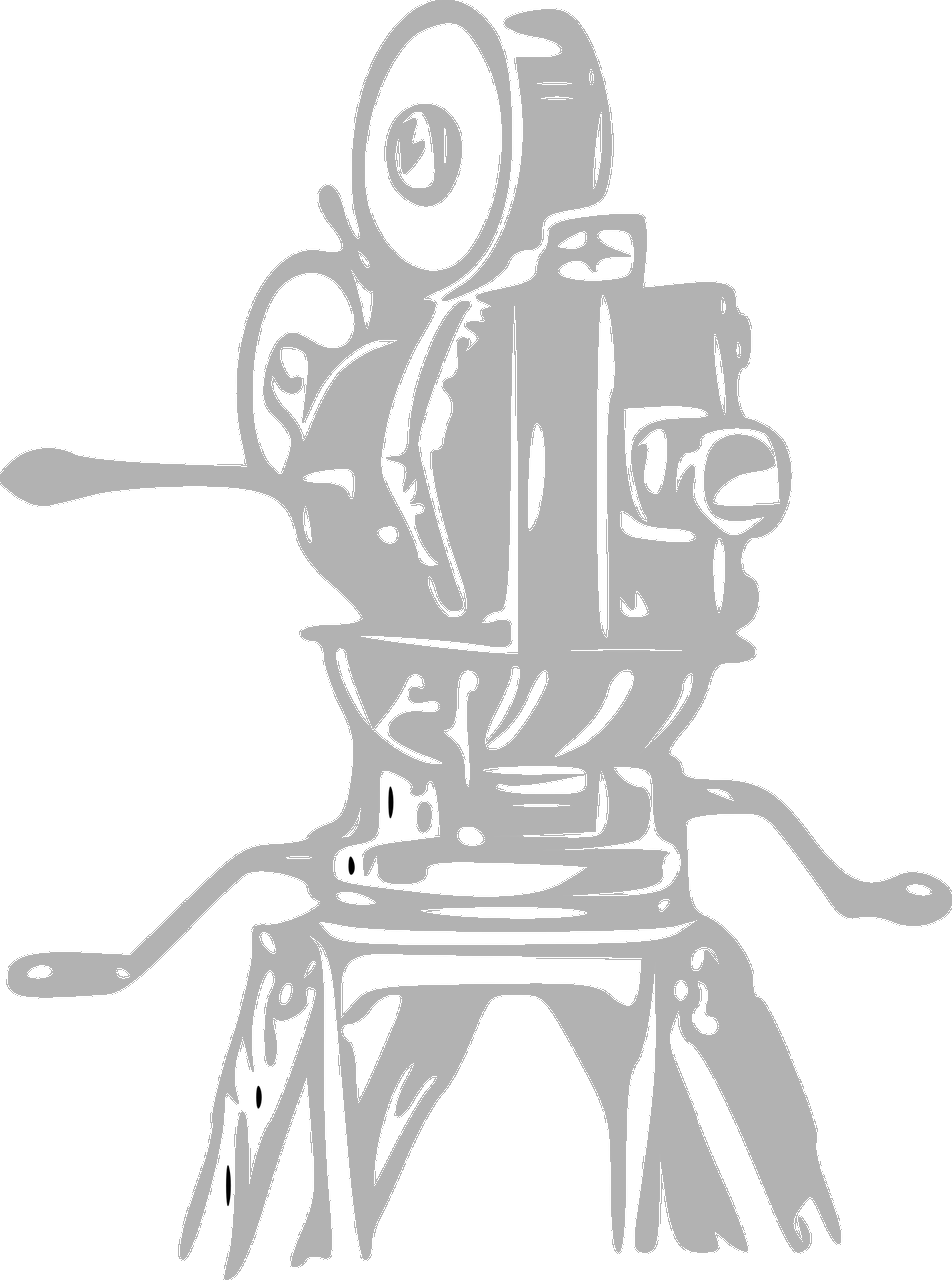 Ilustración de una cámara de grabación